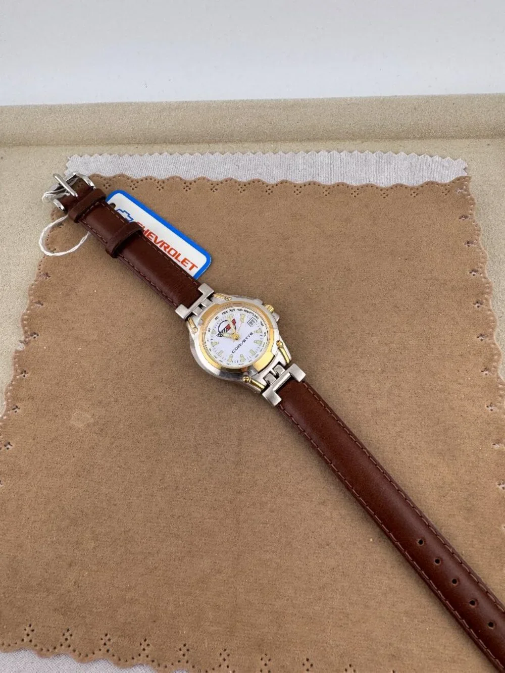 Vintage Corvette wristwatch is a must-have for all the Corvette enthusiasts